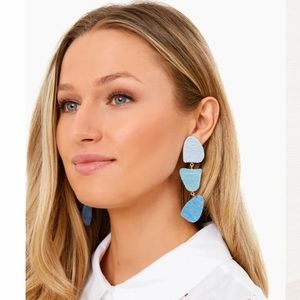 Tuckernuck Harbor Blue Callan Drop Earrings!